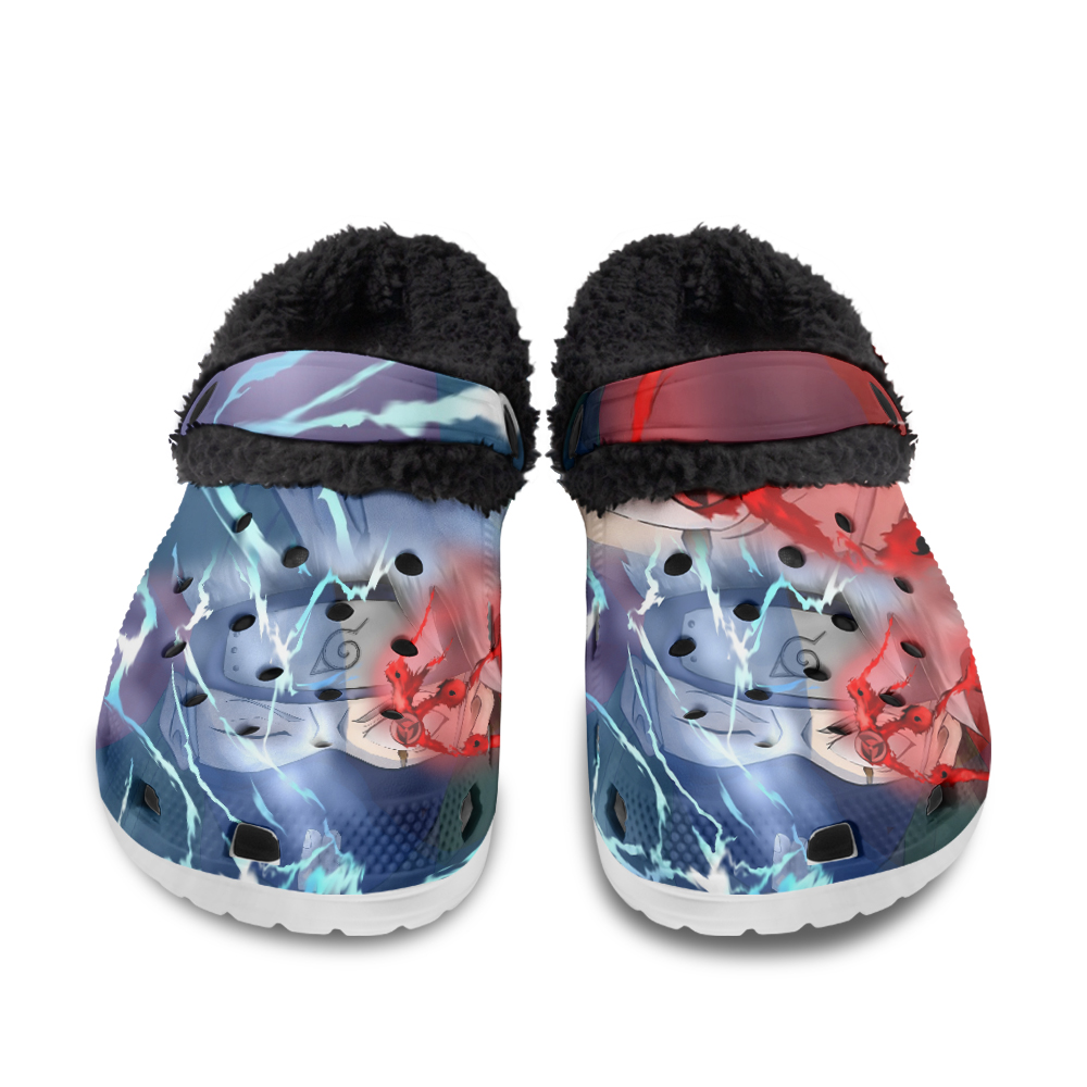 Uzui Tengen KIMETSU NO YAIBA Fuzzy Slippers Clog