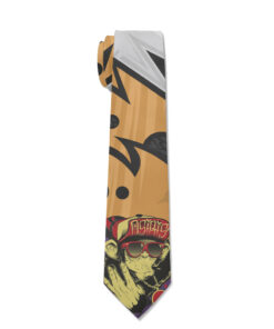 HipHop Monkey Cravat Allover Print