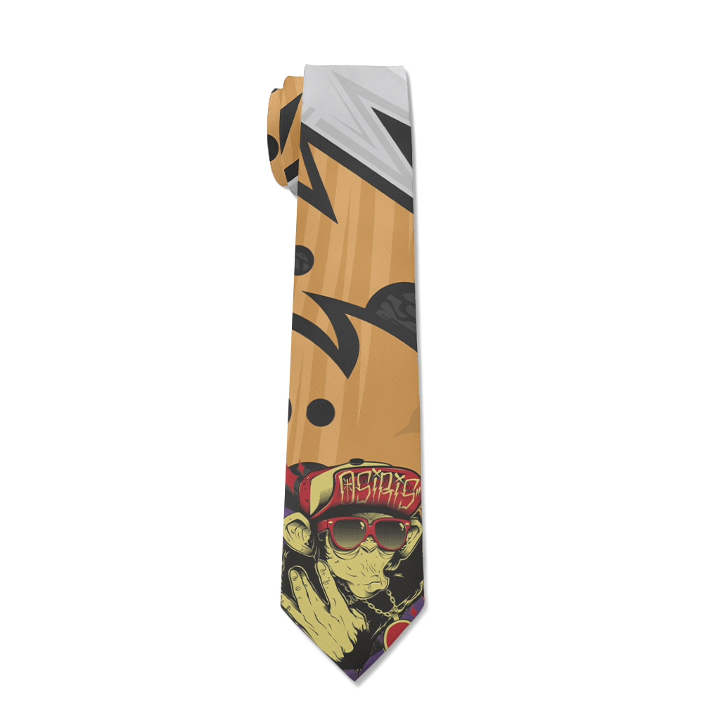 Hiphop Lion Cravat Allover Print