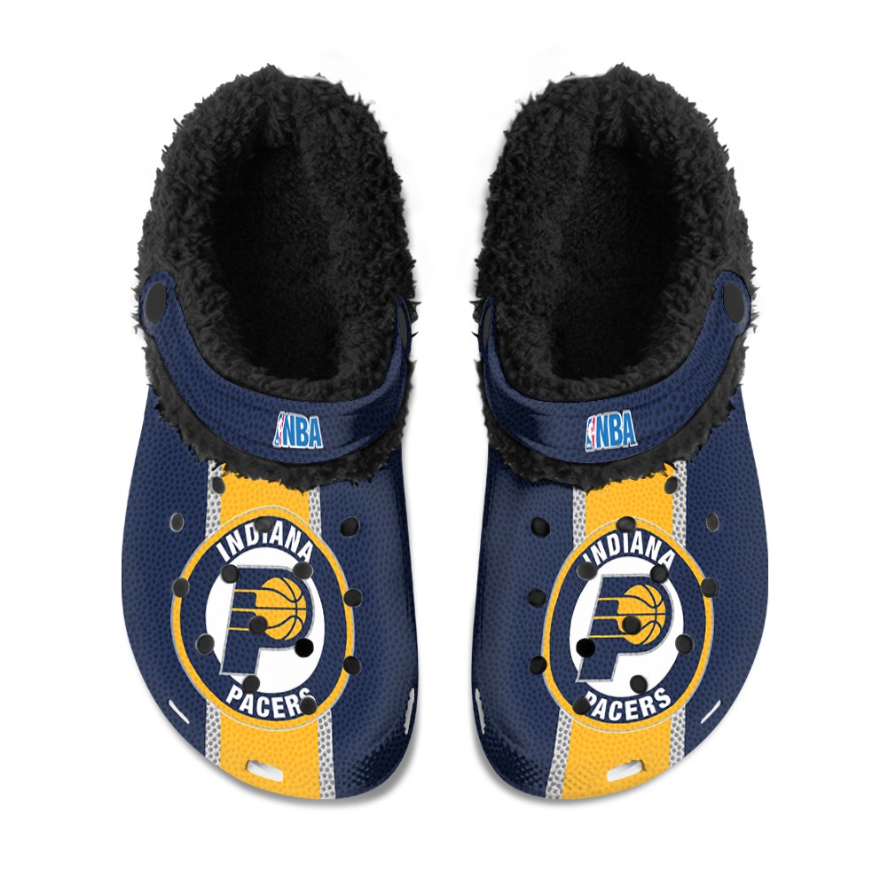 Golden State Warriors Fuzzy Slippers Clog