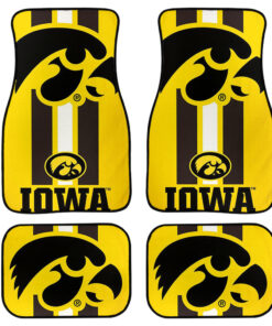 Iowa Hawkeyes Car Floor Mats