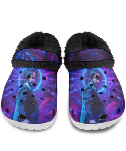 John Wick 3 Fuzzy Slippers Clog