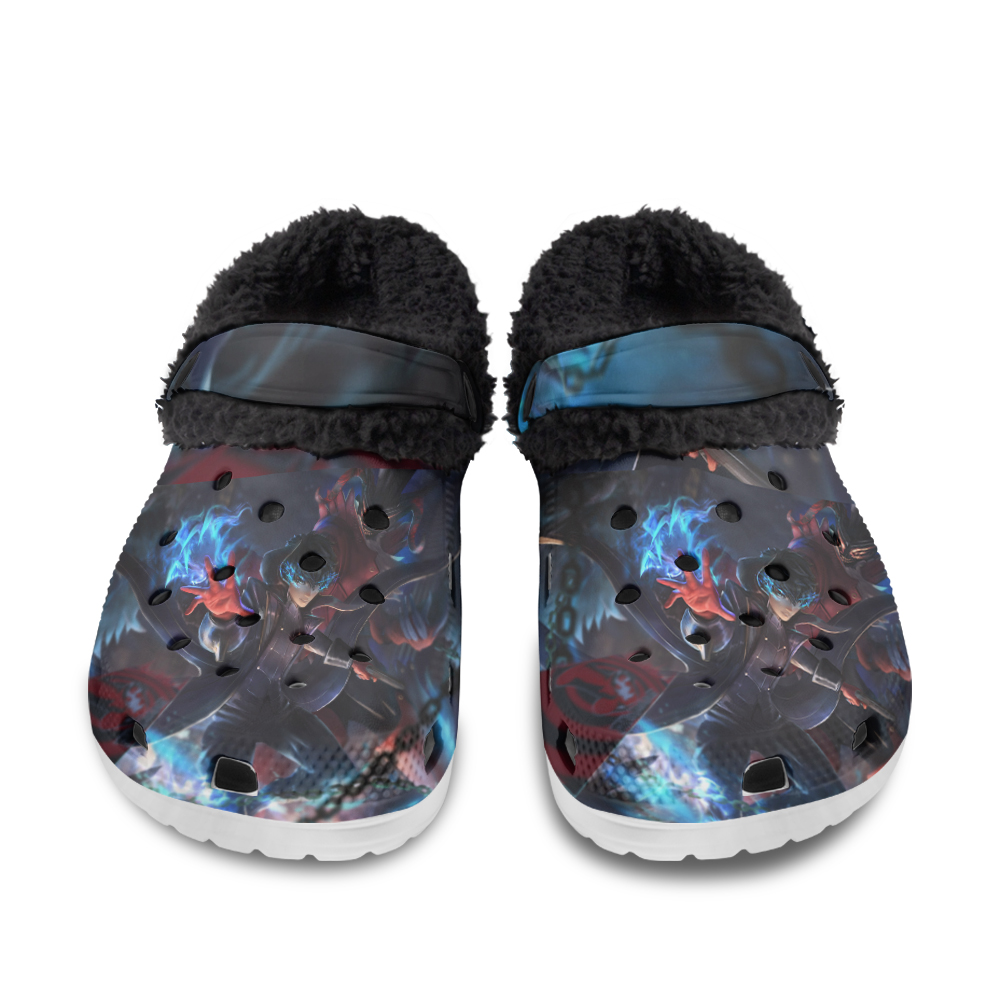 Nessa Pokémon Sword and Shield Fuzzy Slippers Clog