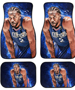 Kawhi Leonard LA Clippers Car Floor Mats