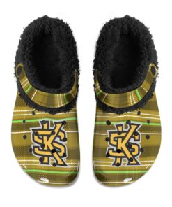 Kennesaw State Owls Fuzzy Slippers Clog