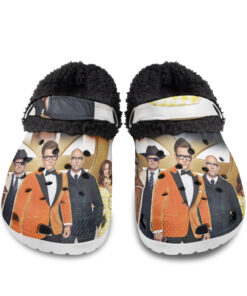 Kingsman The Golden Circle Fuzzy Slippers Clog