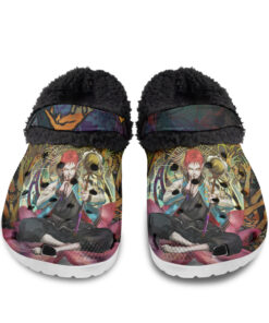 Kuko Harai Hypnosis Mic Fuzzy Slippers Clog