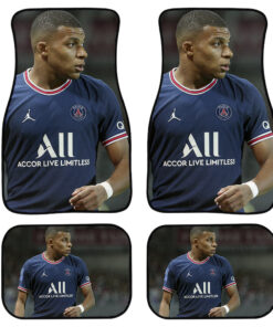 Kylian Mbappé Car Floor Mats