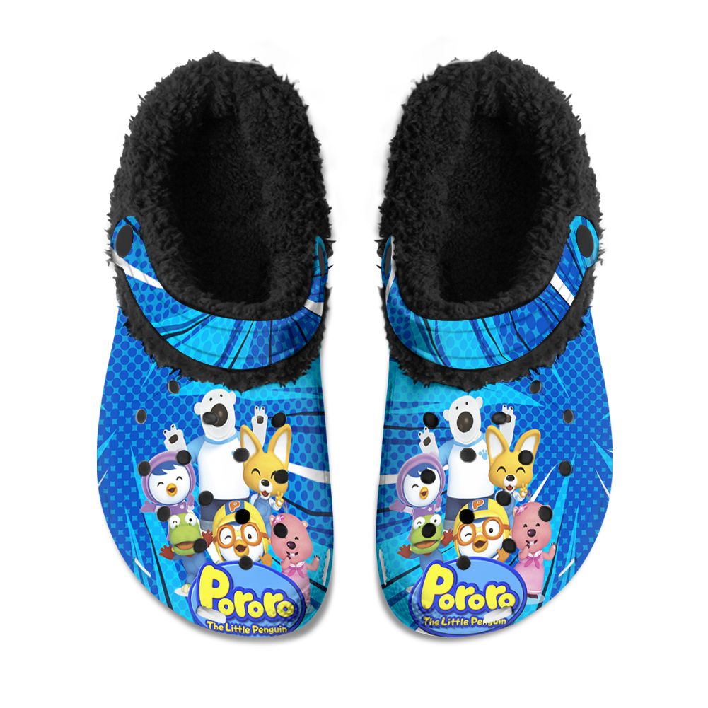 Lincoln Loud The Loud House Fuzzy Slippers Clog