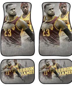 LeBron James Cleveland Cavaliers Car Floor Mats