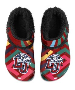 Liberty Flames Fuzzy Slippers Clog