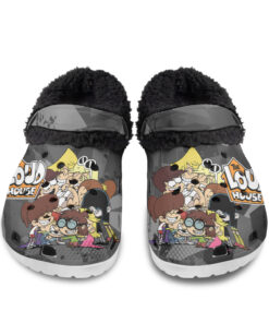 Lincoln Loud The Loud House Fuzzy Slippers Clog