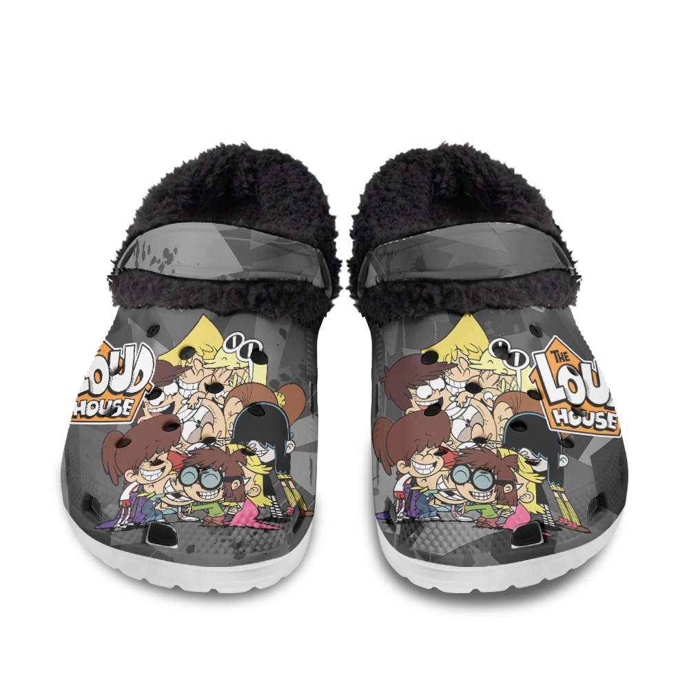 Lilo _ Stitch Fuzzy Slippers Clog