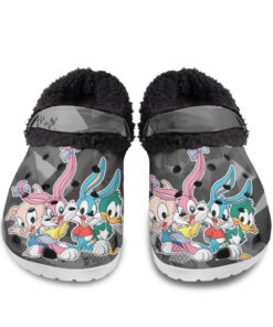 Looney Tunes Cartoon Fuzzy Slippers Clog