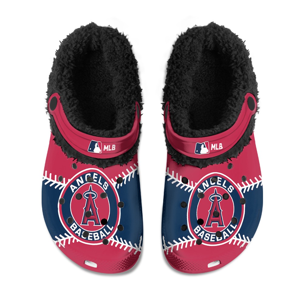 Houston Astros Fuzzy Slippers Clog