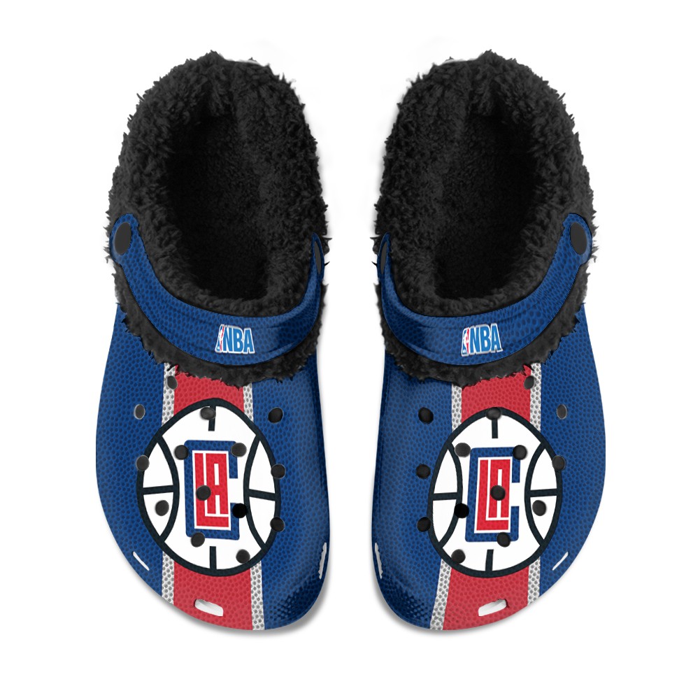 Los Angeles Lakers Fuzzy Slippers Clog