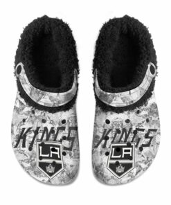 Los Angeles Kings Fuzzy Slippers Clog