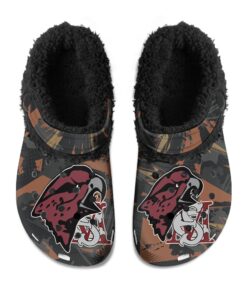 Maryland-Eastern Shore Hawks Fuzzy Slippers Clog