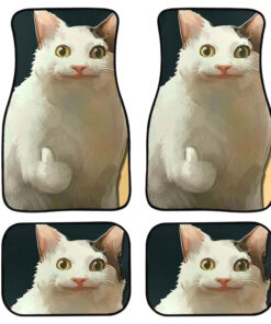 Memes Cat Car Floor Mats