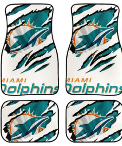 Miami Dolphins Car Floor Mats