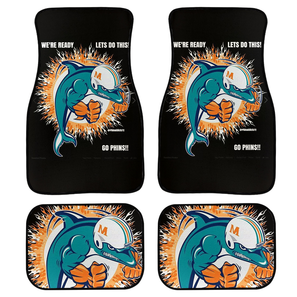 Miami Dolphins Car Floor Mats