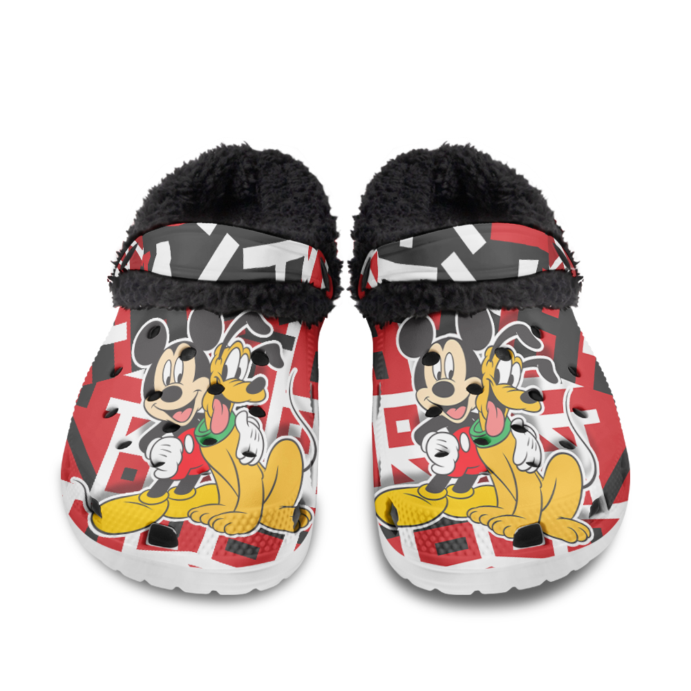 MINION BANANA Fuzzy Slippers Clog