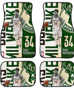 Milwaukee Bucks Car Floor Mats