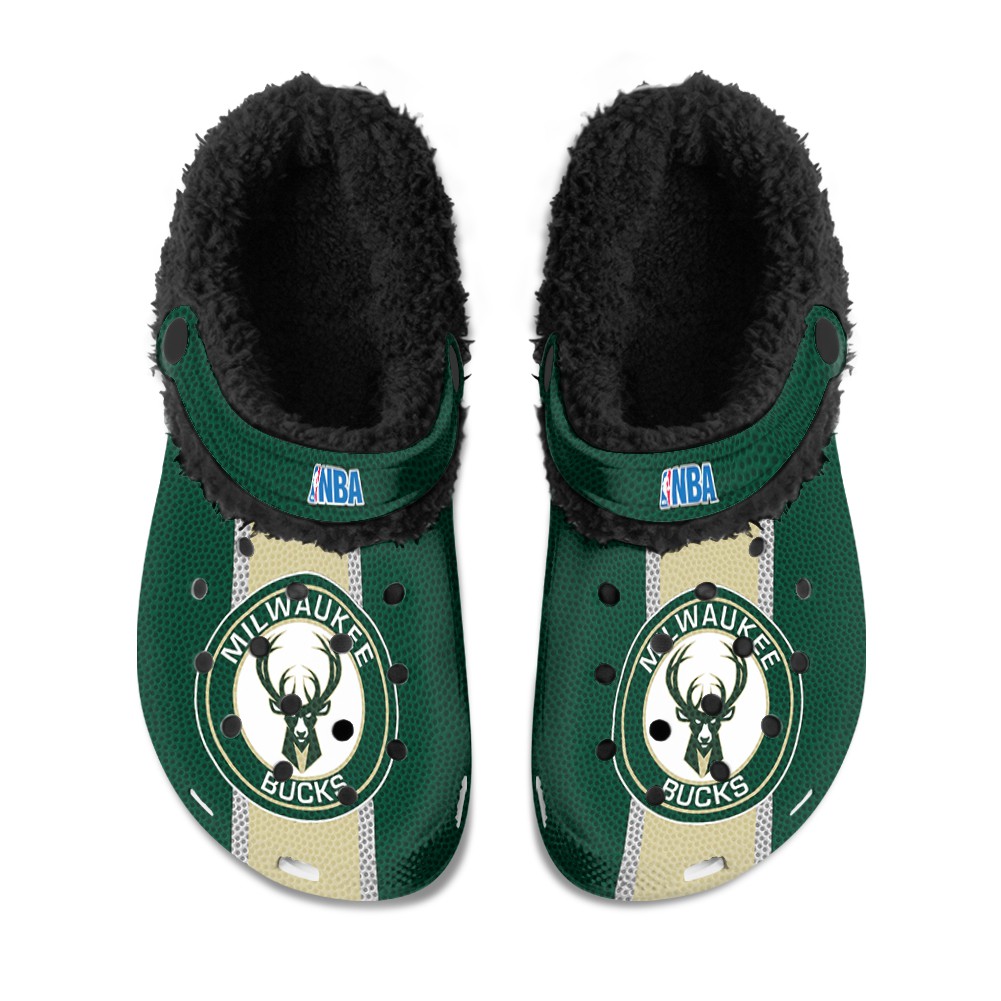 Miami Heat Fuzzy Slippers Clog