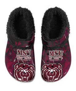 Missouri State Bears Fuzzy Slippers Clog