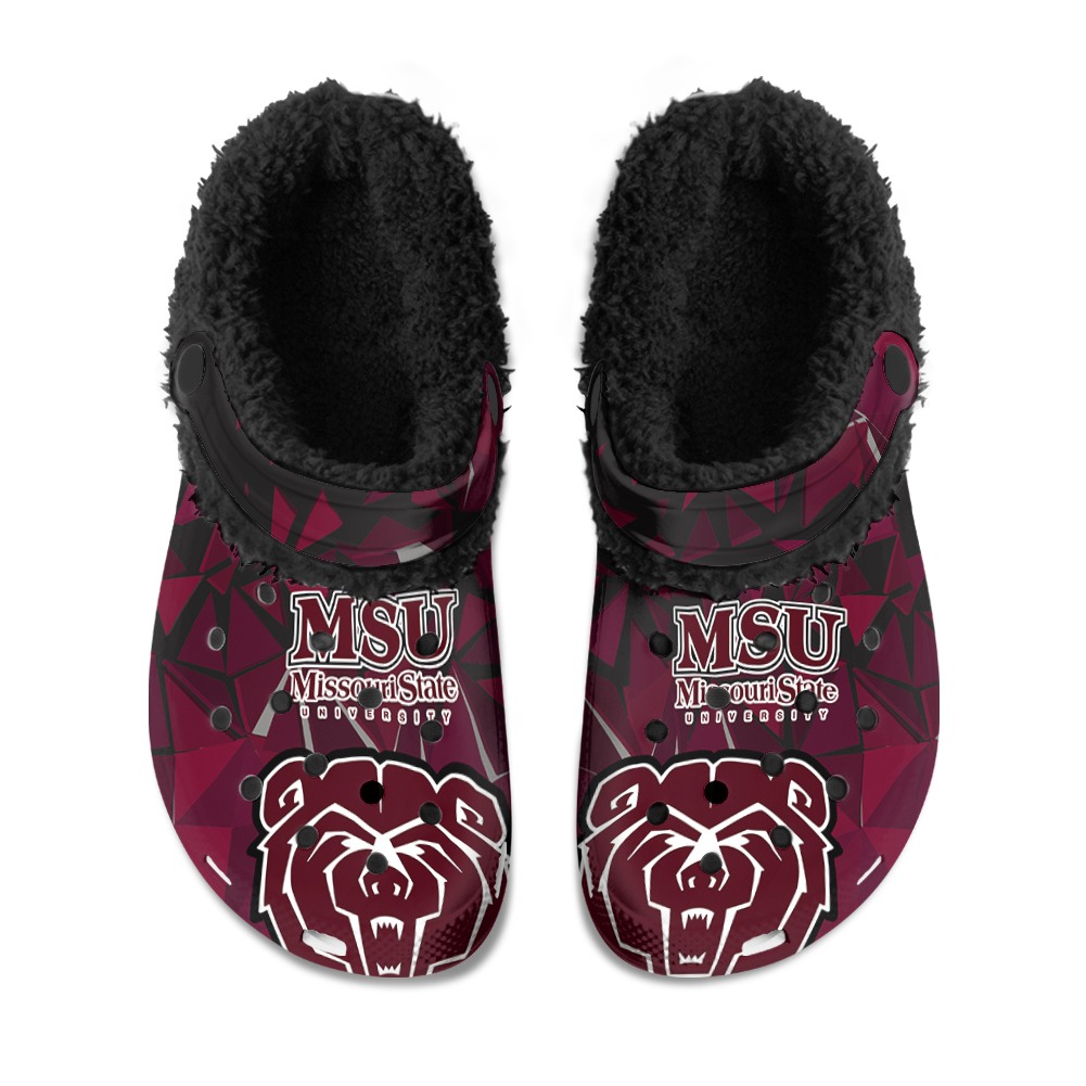 Morgan State Bears Fuzzy Slippers Clog