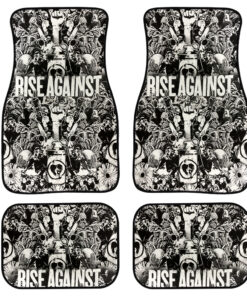 Rise Against Car Floor Mats