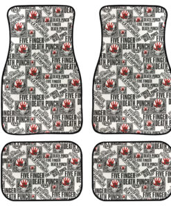 Five Finger Death Punch Car Floor Mats