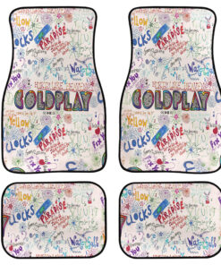 Coldplay Car Floor Mats