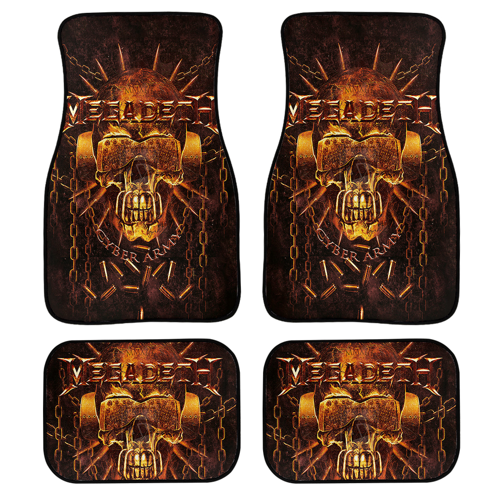 Megadeth 1 Car Floor Mats