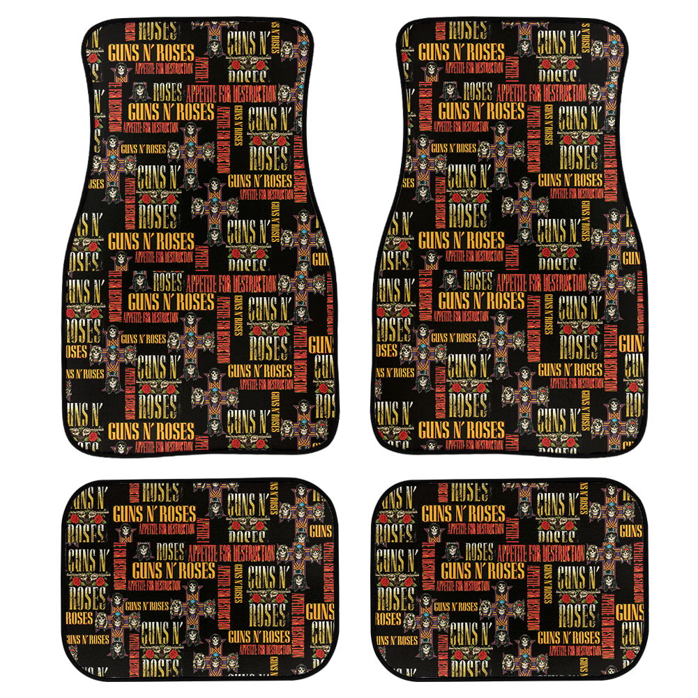 Gun N_ Roses Car Floor Mats