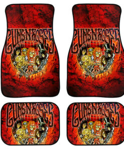 Gun N_ Roses Car Floor Mats