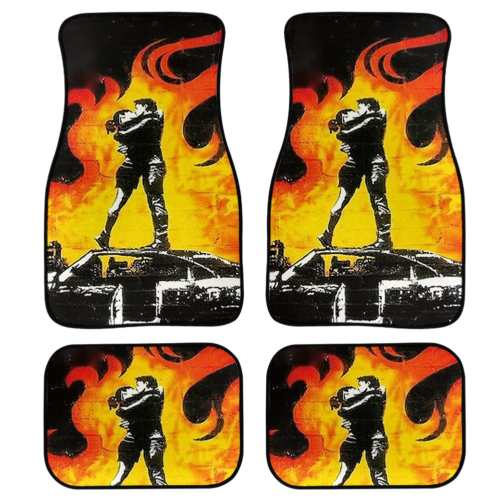 Green Day Car Floor Mats