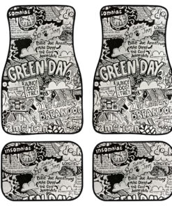 Green Day Car Floor Mats