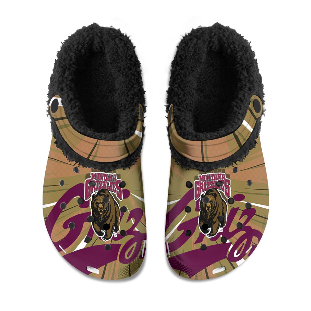 Miami Hurricanes Fuzzy Slippers Clog