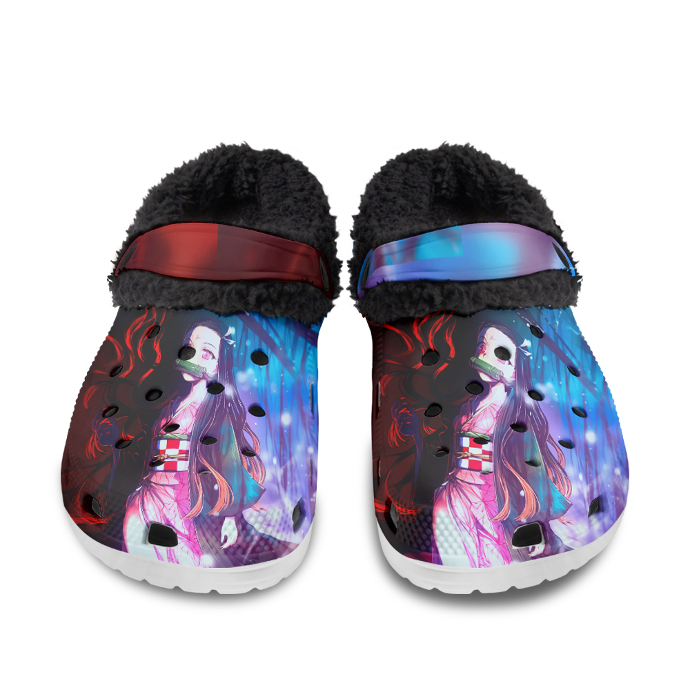 KIMETSU NO YAIBA Fuzzy Slippers Clog