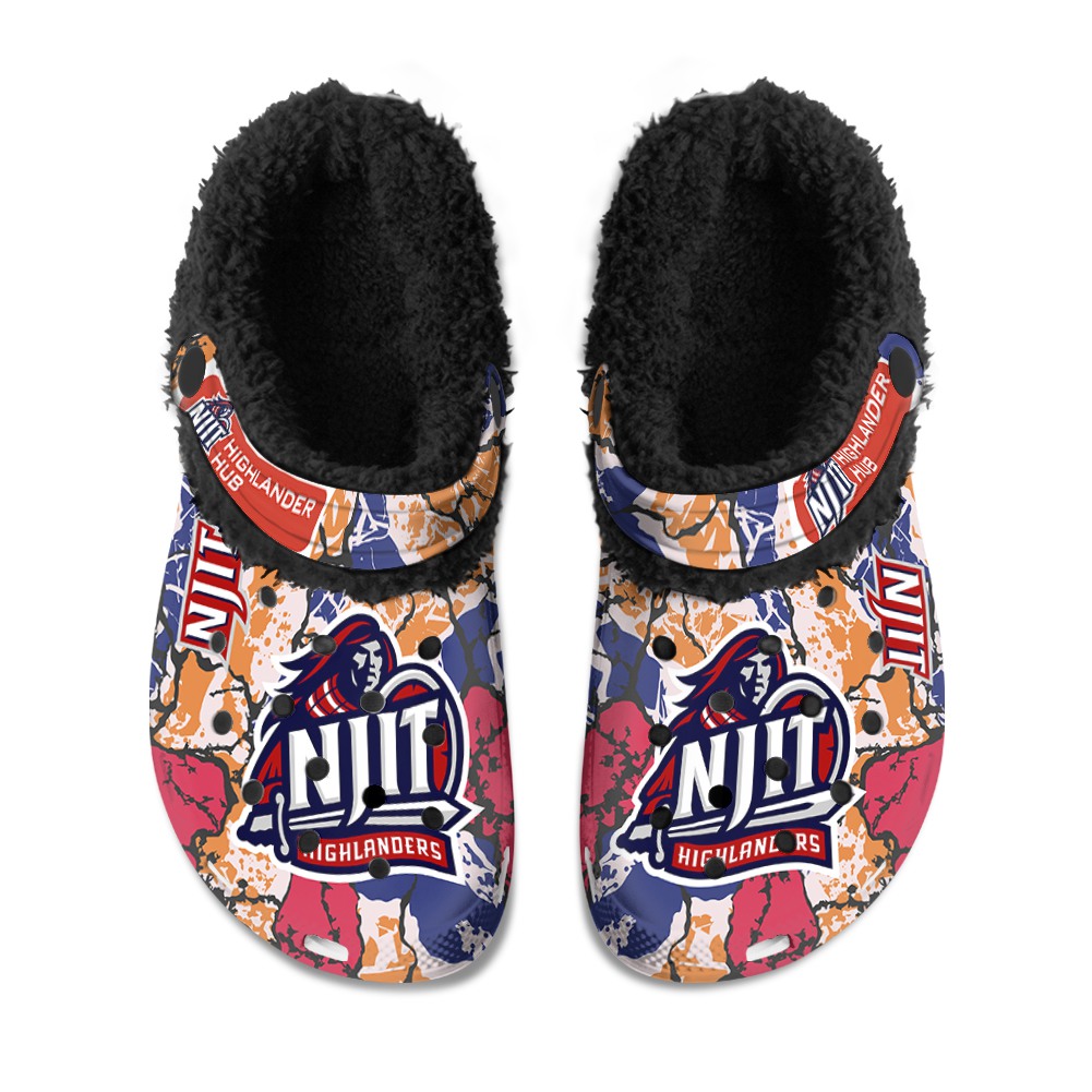 New Hampshire Wildcats Fuzzy Slippers Clog