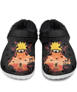 Naruto Uzumaki Zenmode Fuzzy Slippers Clog