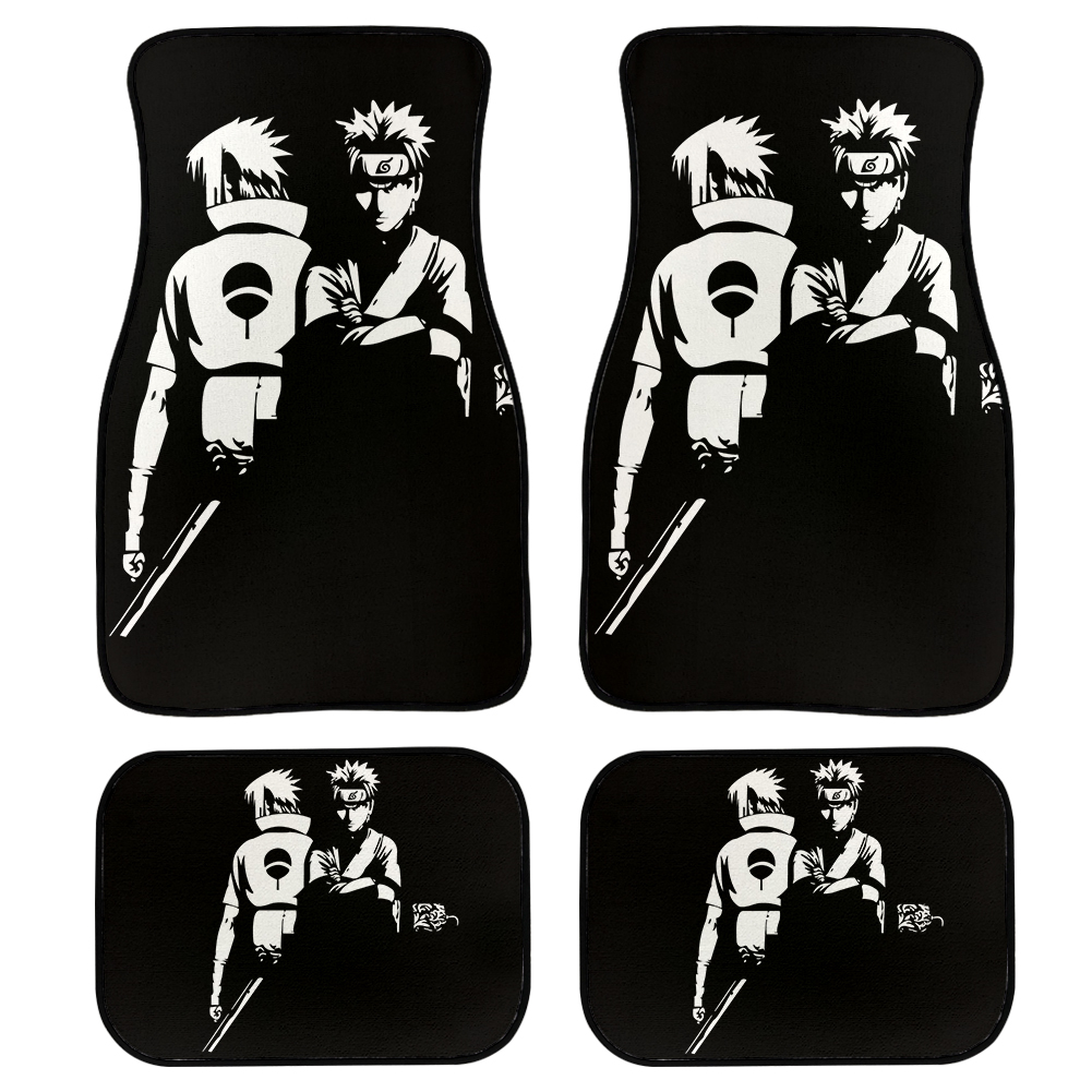 Naruto Uzumaki Minimalist Cool Car Floor Mats