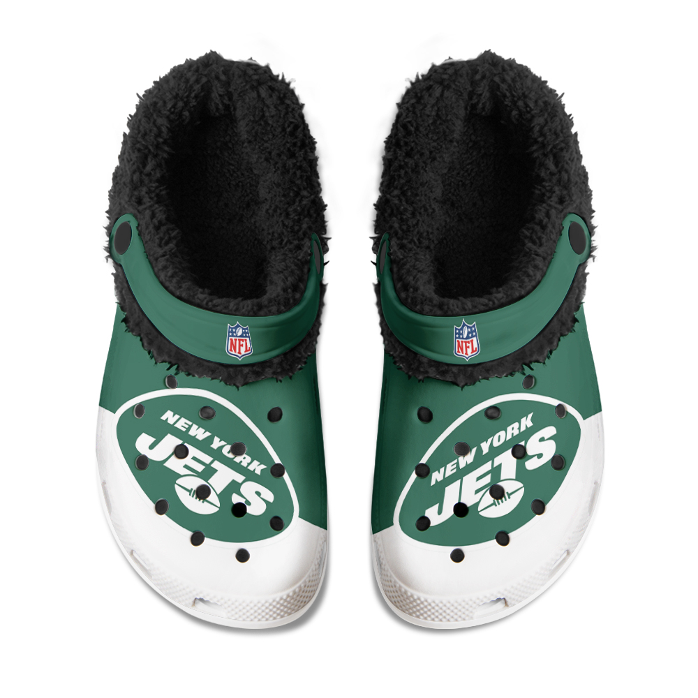 Detroit Lions Fuzzy Slippers Clog