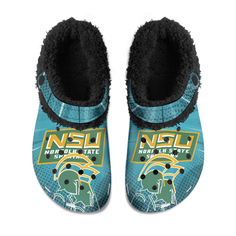 Morgan State Bears Fuzzy Slippers Clog