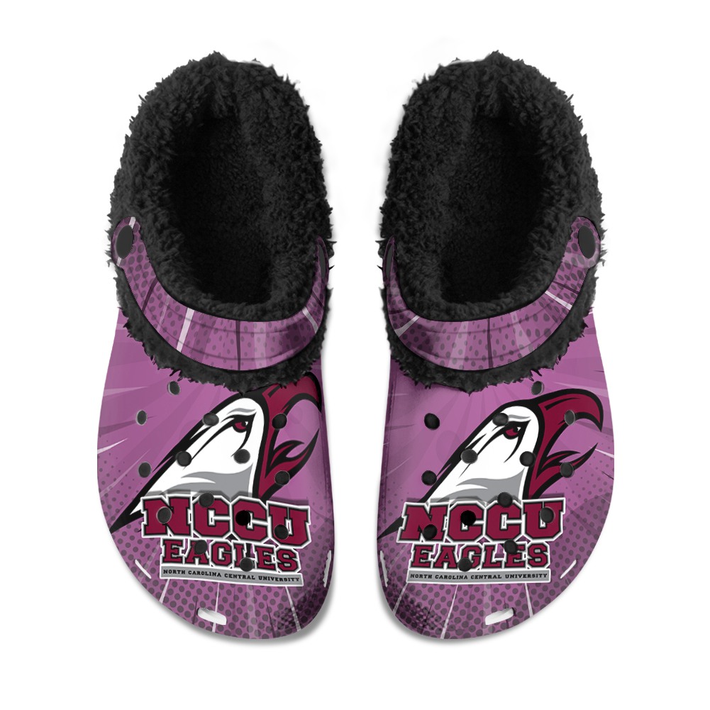 North Alabama Lions Fuzzy Slippers Clog