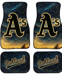 Oakland Athletics Car Floor Mats