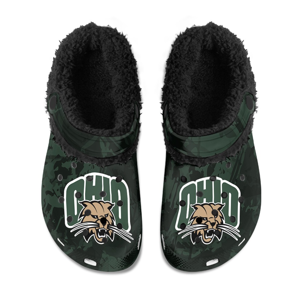 Northern Illinois Huskies Fuzzy Slippers Clog