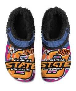 Oklahoma State Cowboys Fuzzy Slippers Clog