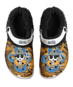 One Piece Nami Fuzzy Slippers Clog